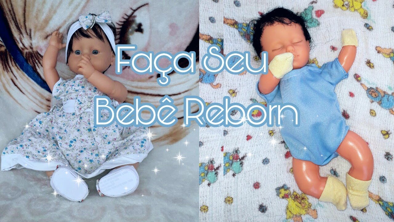 Transformando Boneca de Corpo de Plástico em Bebê Reborn
