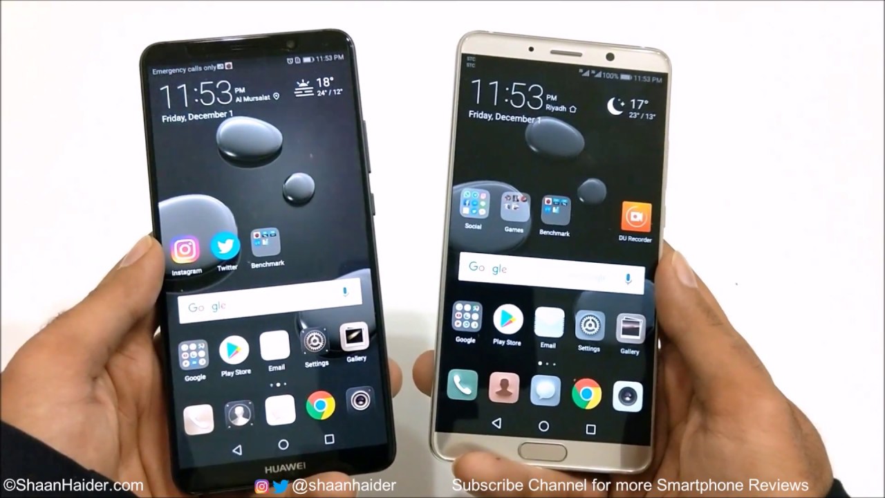 Huawei Mate 10 vs Mate 10 Pro - Which One is Better and You Should Buy?