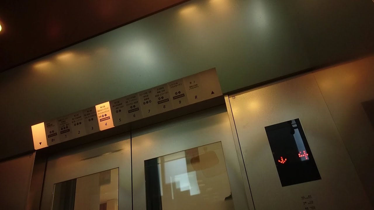 日立エレベーター　京成百貨店　北側シースルー　Part2
