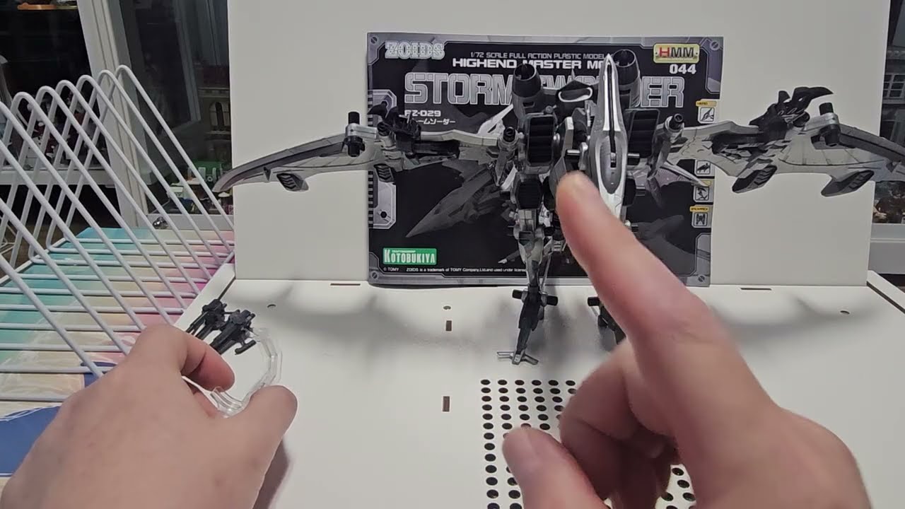 코토부키야 hmm 조이드 스톰소더 조립후 소개 kotobukiya hmm zoids 044 storm sworder