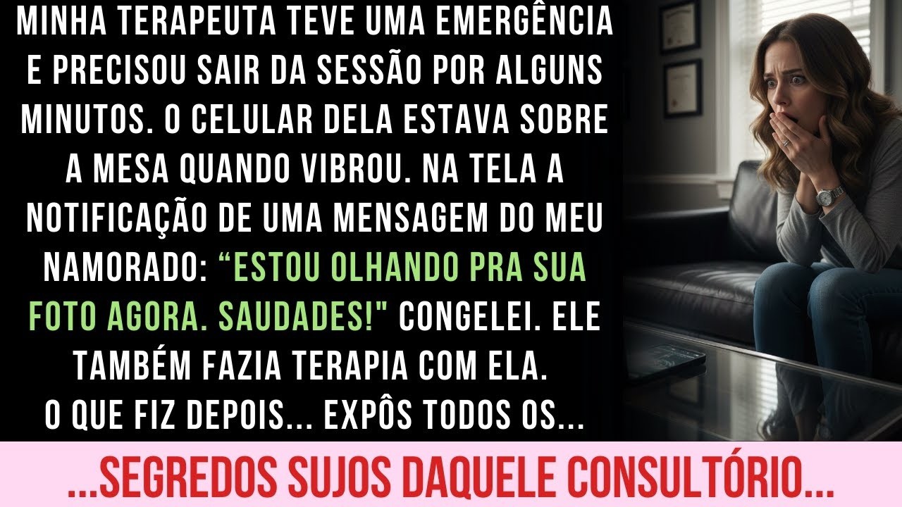 MINHA TERAPEUTA ROUBOU MEU NAMORADO USANDO MEUS PRÓPRIOS SEGREDOS CONTRA MIM, ENTÃO EU CONTEI