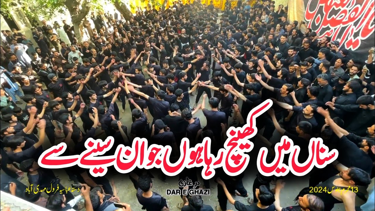 Fida Ali Baltistani new Noha | Sinaan Mein Khech Raha Hon | 13 Muharram 2024/1446