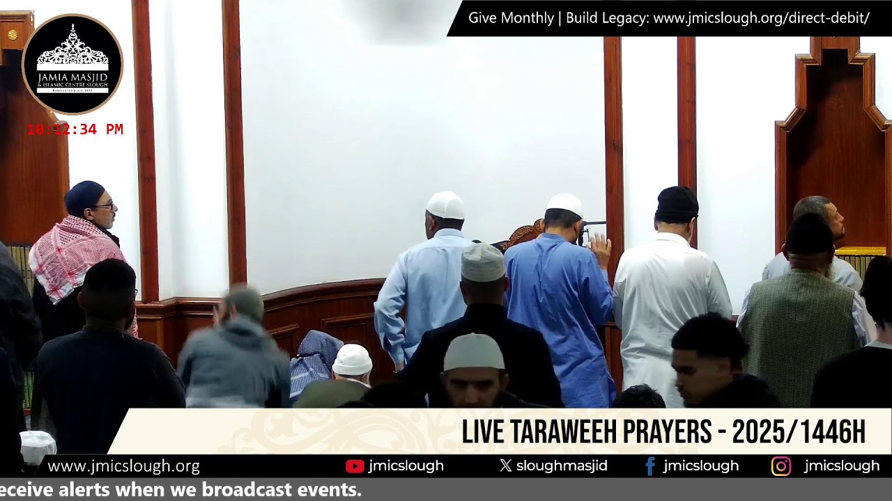 Taraweeh Prayers | Night 29 | 28/03/25 | 20:15