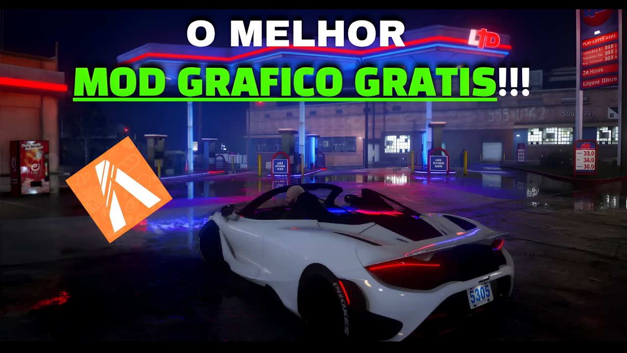 😱😱VAZEIIIIII O MELHOR MOD GRAFICO para o FIVEM!!!!!!! ( REALISTA E LEVE ) - GTA RP