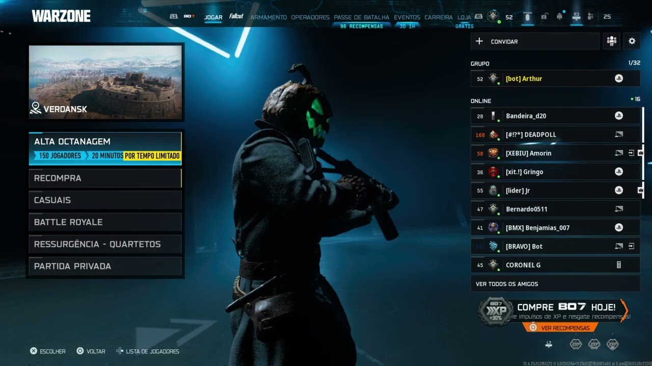 Call of Duty® como fazer o bug da camuflgem