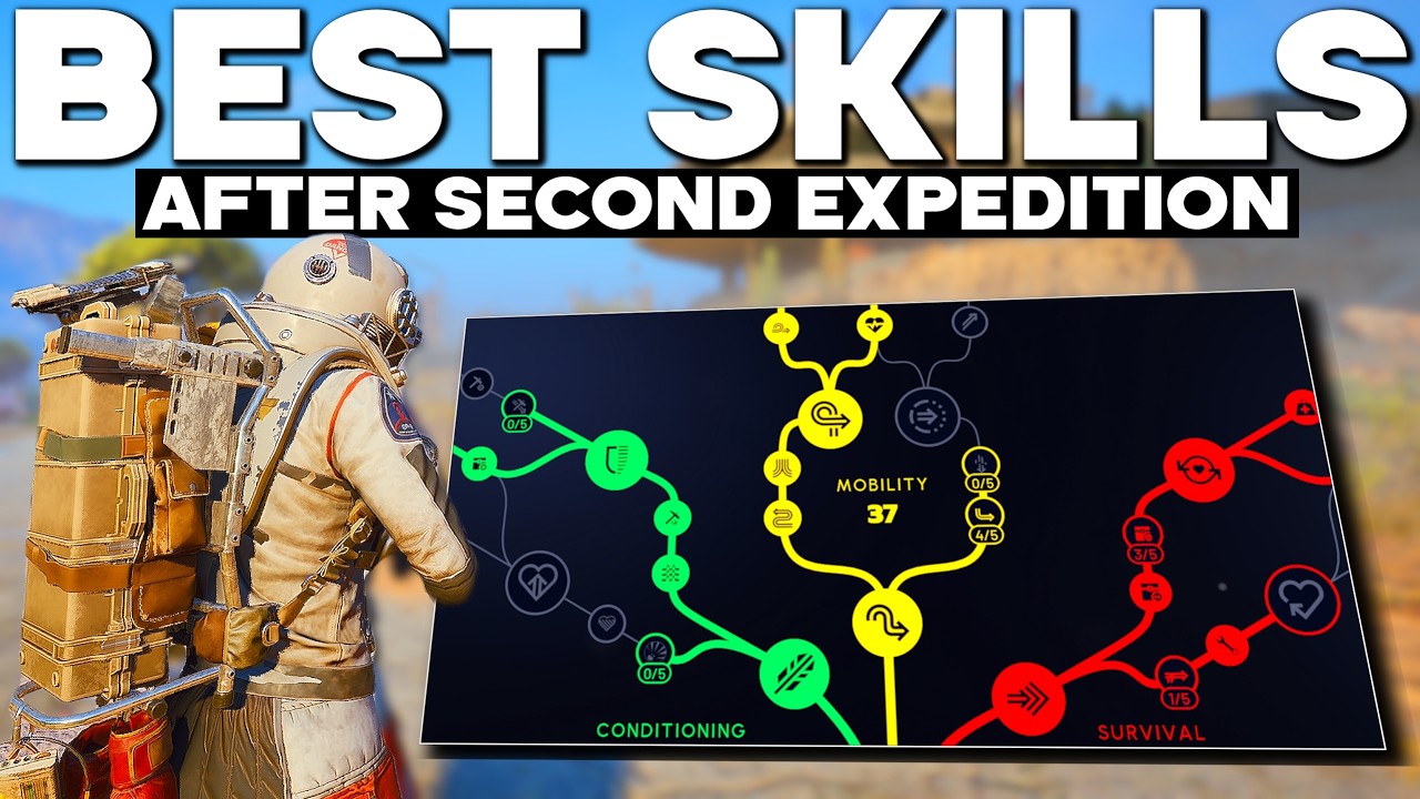 ARC RAIDERS - NEW BEST SKILL TREE BUILD FOR MOVEMENT & STAMINA (1000h+) - Indepth Guide