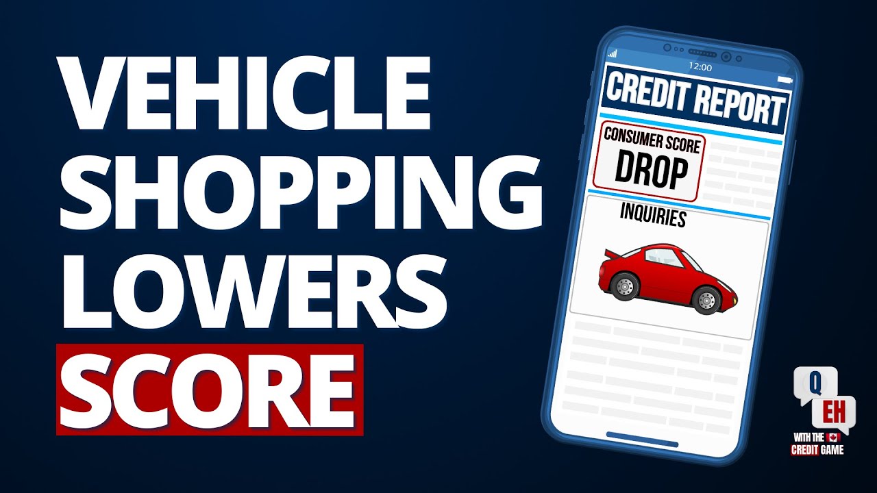 Vehicle Shopping Lowers your Credit Score? (In Canada)