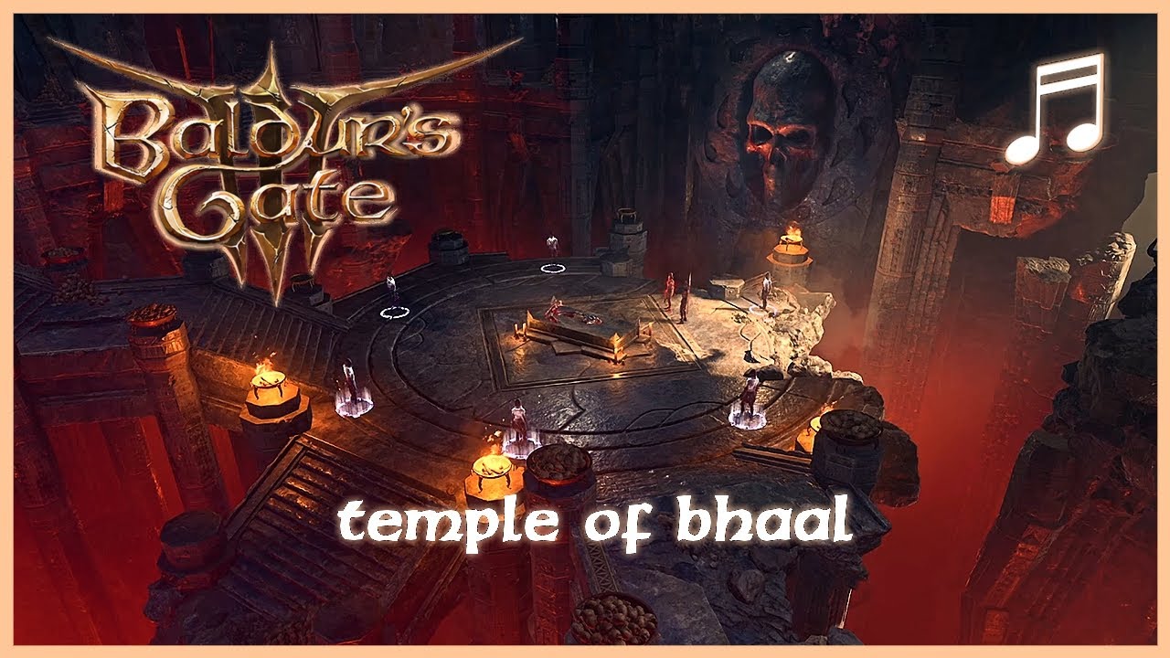 BALDUR'S GATE 3 Temple of Bhaal Music | Unofficial Soundtrack