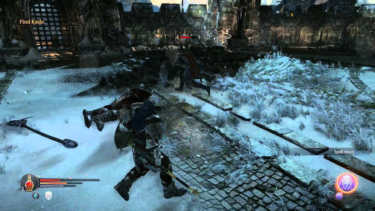 Lords of the Fallen - Monastery: Harkyn Meets the Commander Introduction Cutscene Sequence PS4