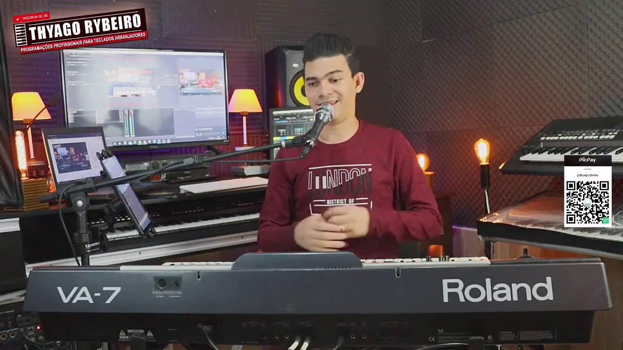 ROLAND VA7 -  SONS E STYLES - By Thyago Rybeiro