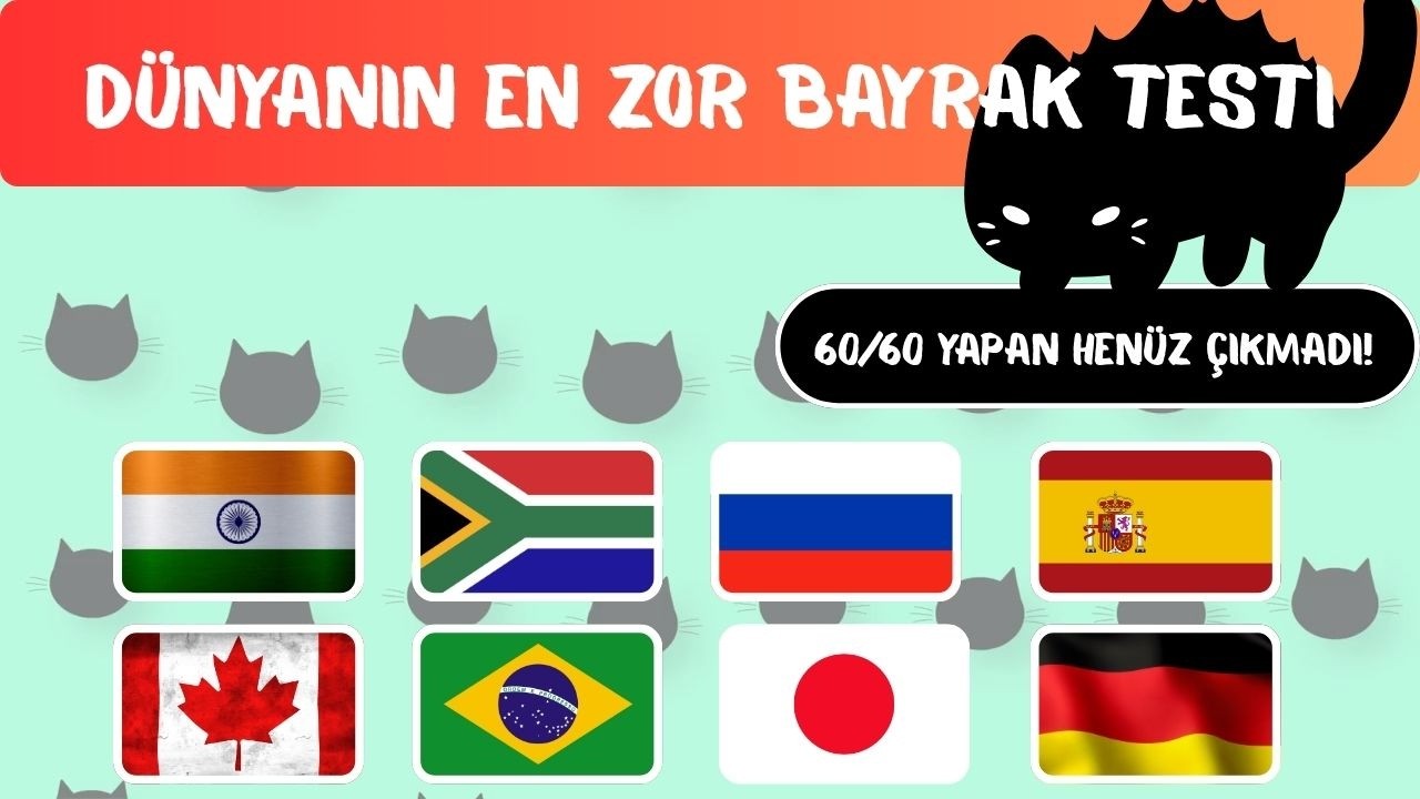 60 Soruluk Bayrak Maratonu: Karakedi'nin 