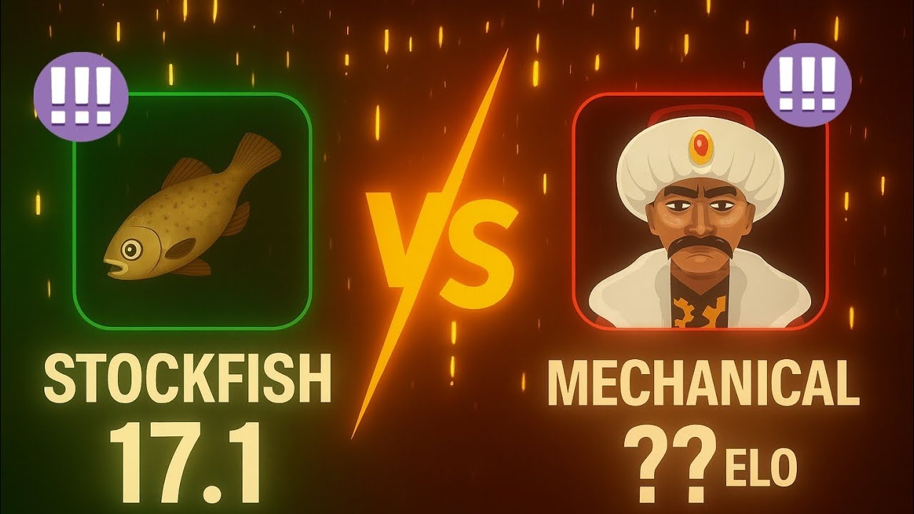 Running brilliant moves all over the board! 💎‼️ | Stockfish 17.1 vs Mechanical Turk