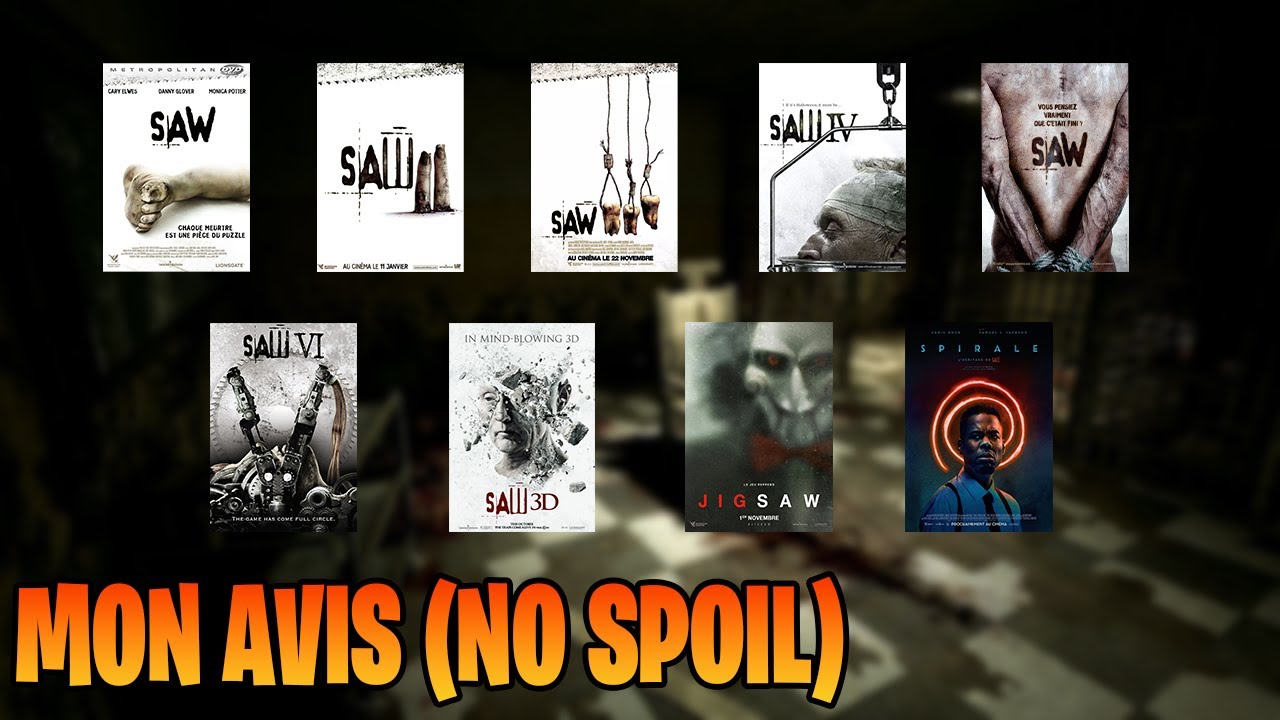 ASMR FR : MON AVIS PERSONNEL SUR LA SAGA SAW (NO SPOIL)