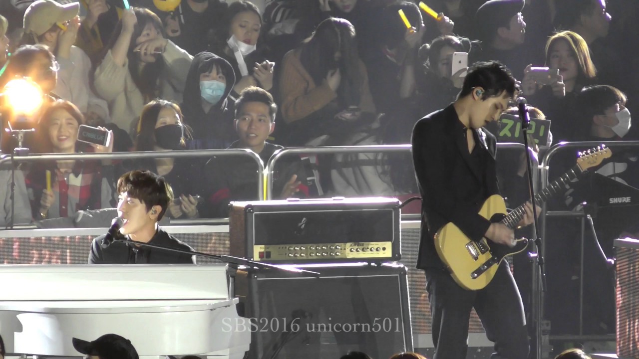 cnblue Yong Hwa Jong-Hyun focus sbs gayo daejun 2016
