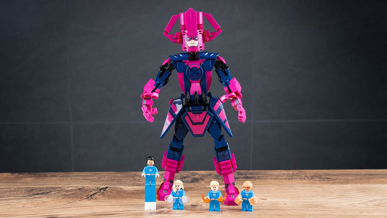 LEGO Marvel 76316 - Fantastic Four vs. Galactus Construction Figure Speed Build - 427 pcs.