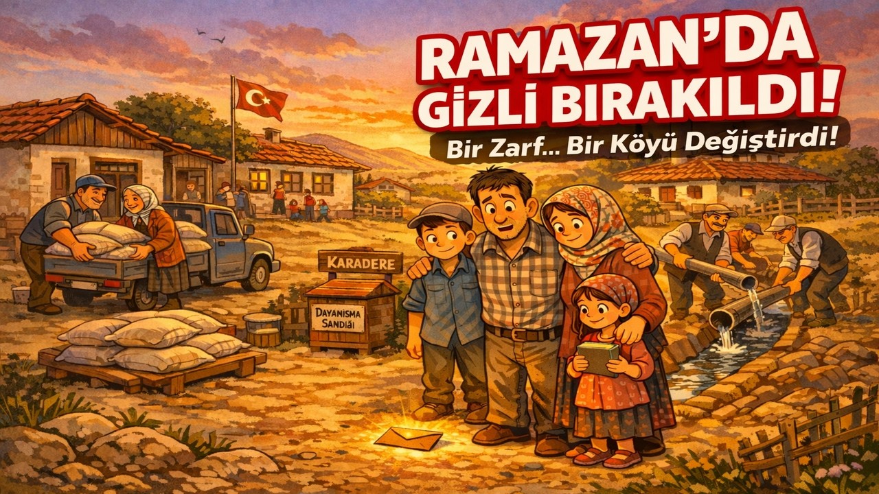 Gizli Sadaka Ramazan’da Köyü Değiştirdi! Gerçek Bir Anadolu Hikayesi