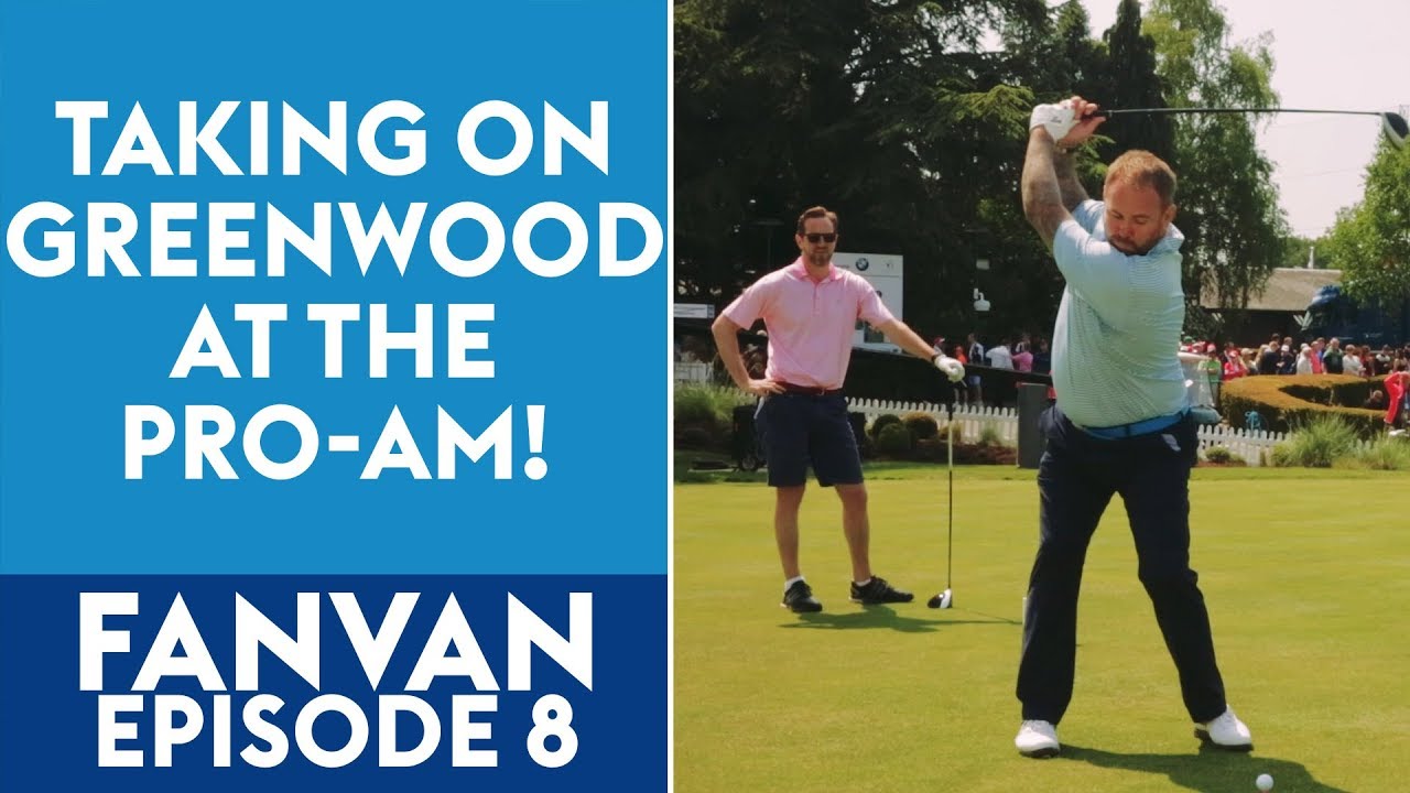 Scott Quinnell vs Will Greenwood at the BMW PGA Pro-Am 🏌️| Fan Van | Ep 8