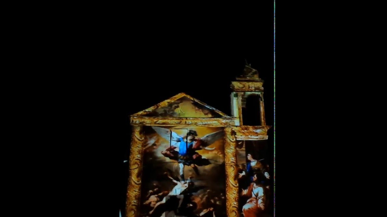 Projection Mapping 3d San Michele Lucca Sicula