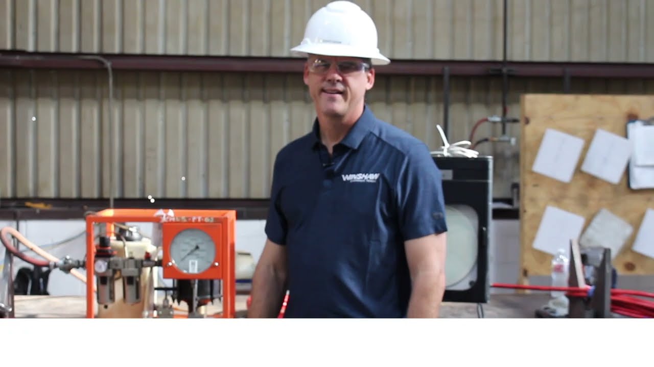 How to use a hydrotest pump