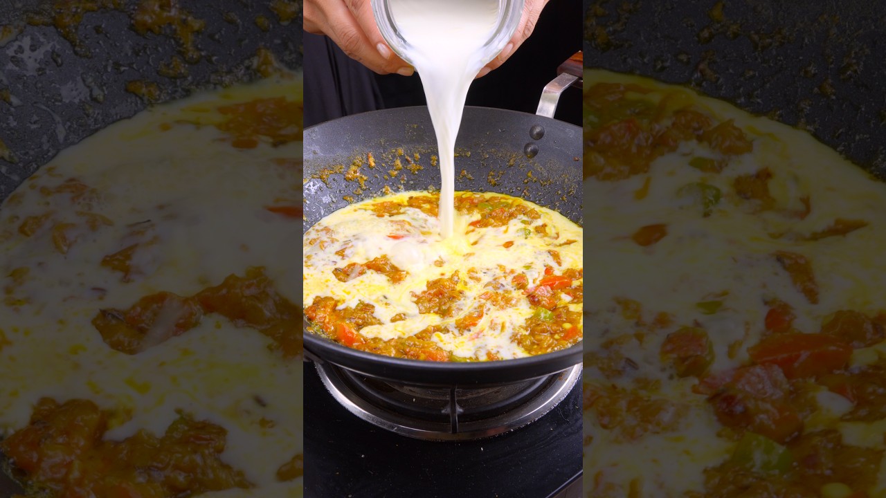 Doodh Sev ki Sabzi | Desi Dhaba Vibes! 🥛🛣️🔥