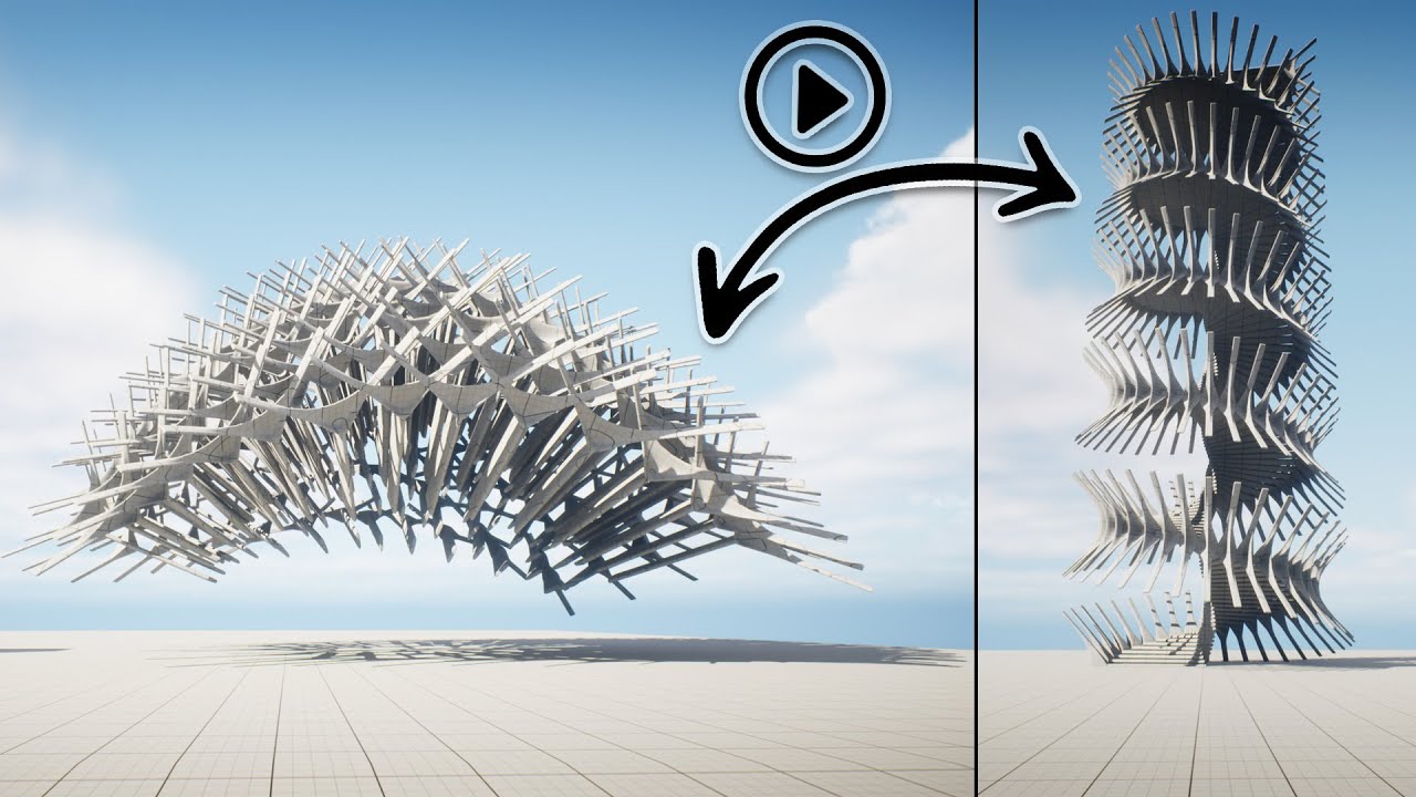 UE5 Tutorial: Rhino Grasshopper in Unreal Engine