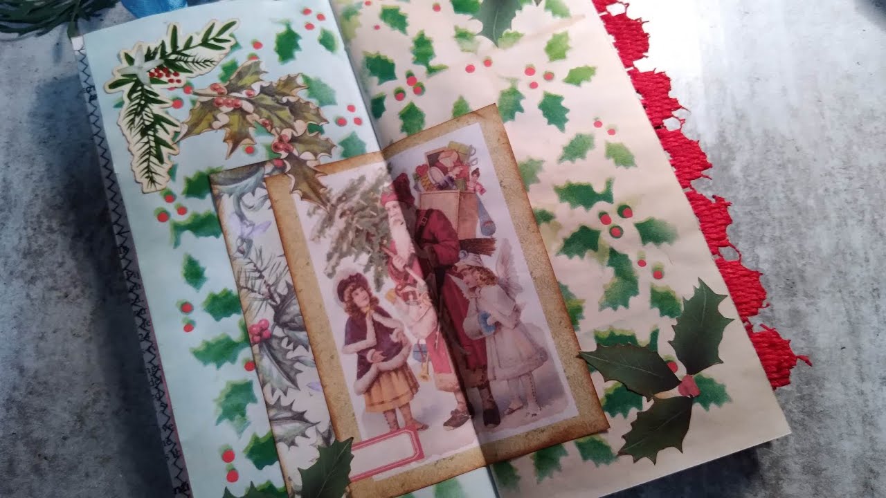#decemberdaily2022 DAY 6 - Holly #ourcraftypatch