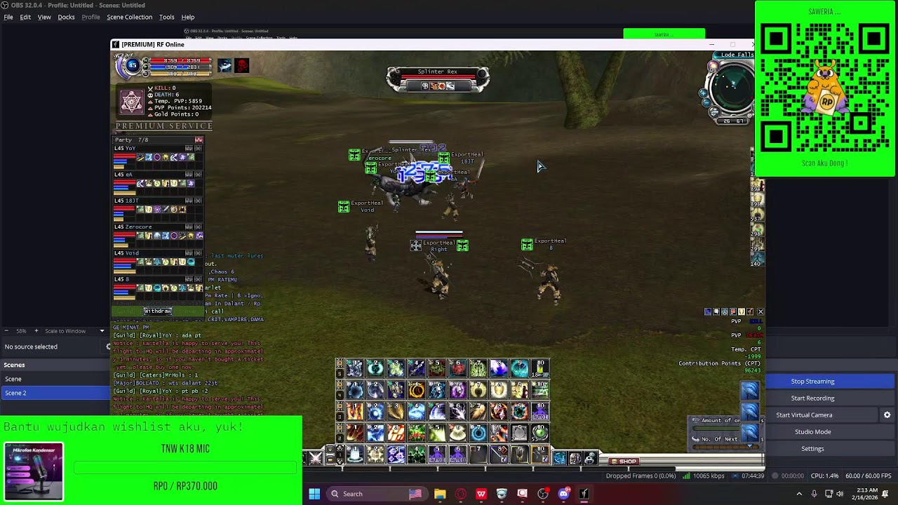 Belajar Main RF Live Stream #11
