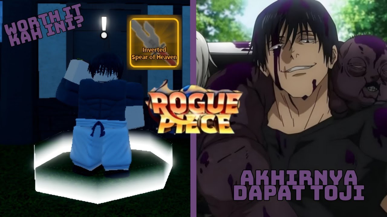 Akhirnya dapat Toji😁|Tutorial cara mendapatkan sword Toji di Rogue Piece Roblox Indonesia 🇮🇩