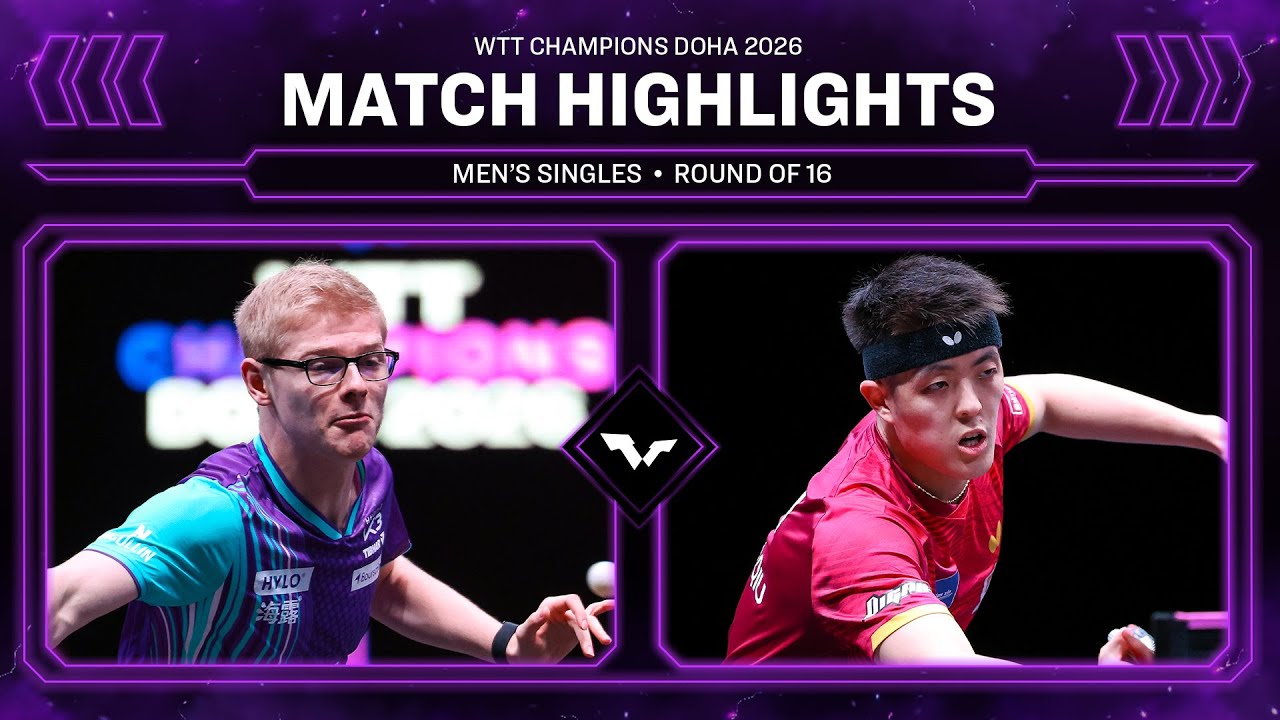 Felix Lebrun vs Dang Qiu | MS R16 | WTT Champions Doha 2026