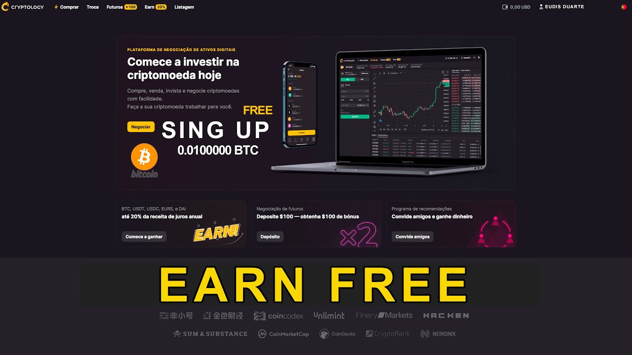 PAGANDO 0.01 BTC GRATIS NO CADASTRO -  EXCHANGE TOP PAGANDO BITCOIN GRATIS SEM INVESTIR DINHEIRO