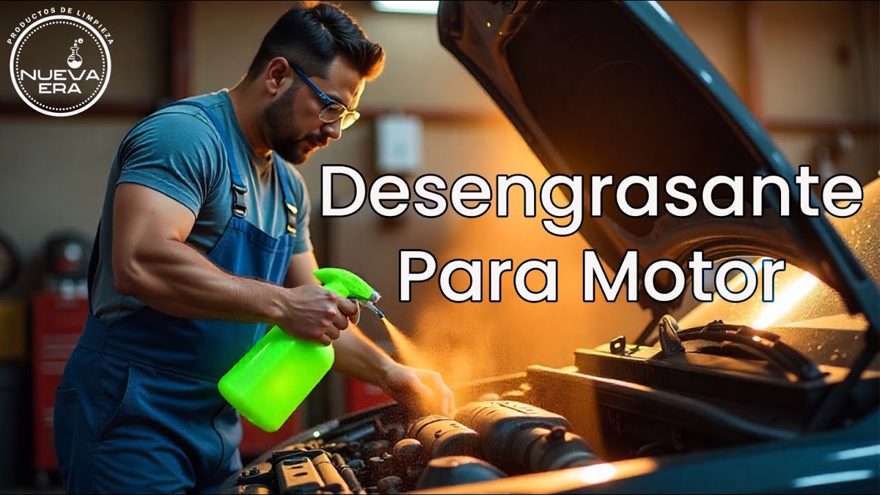 DESENGRASANTE PARA MOTOR FUERTE Y ECONÓMICO