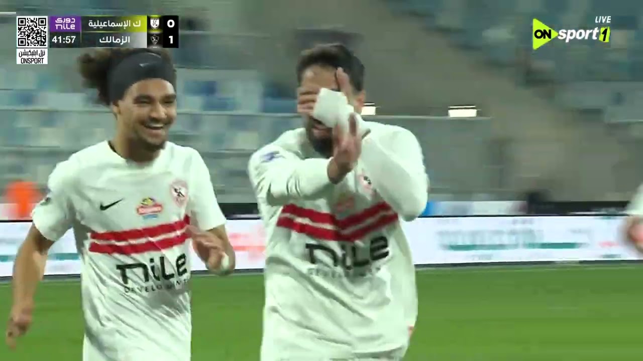 ملخص وأهداف مباراة كهرباء الإسماعيلية والزمالك 2-5 الفارس الأبيض يؤمن وصافة دوري نايل