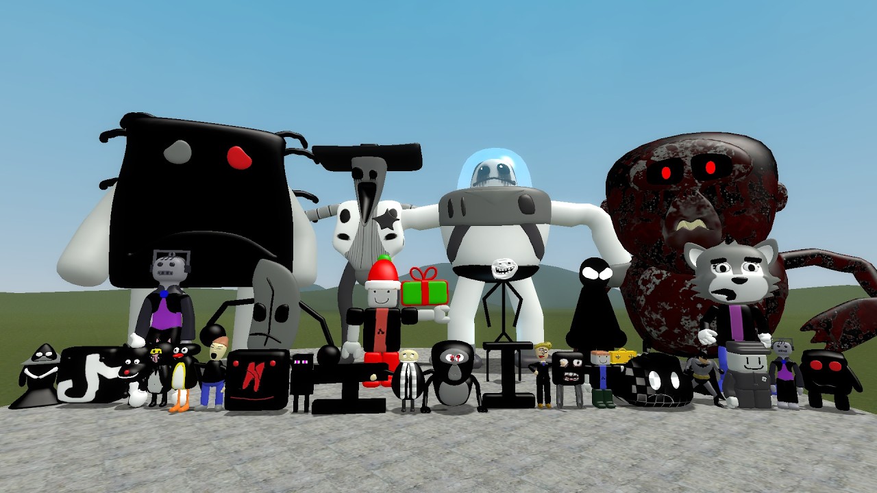 ALL 3D MEMES NEXTBOTS, SANIC CLONES, MEMES IN 3D, 3D NEXTBOTS NEW UPDATE In Garry's Mod #87