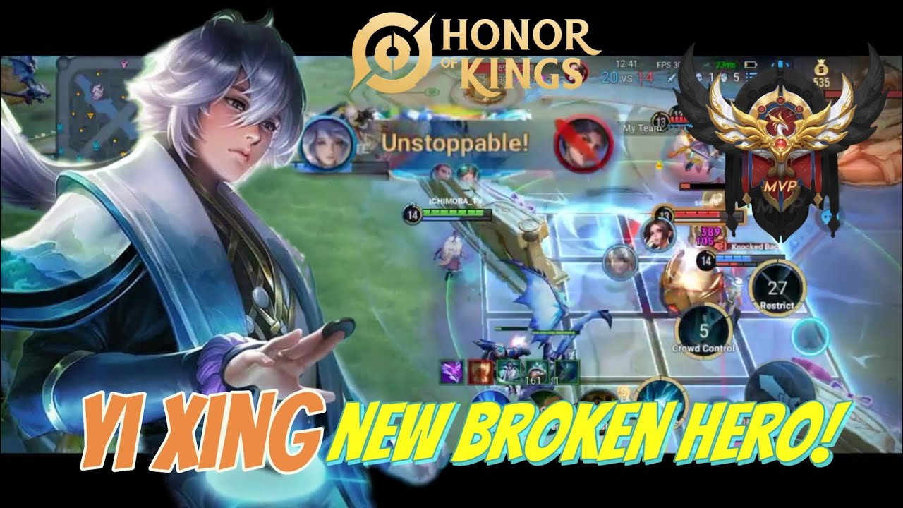 Yi Xing Arrives! Unleash the Power of the New Hero in Honor of Kings! | YI XING GAMEPLAY & BUILD.