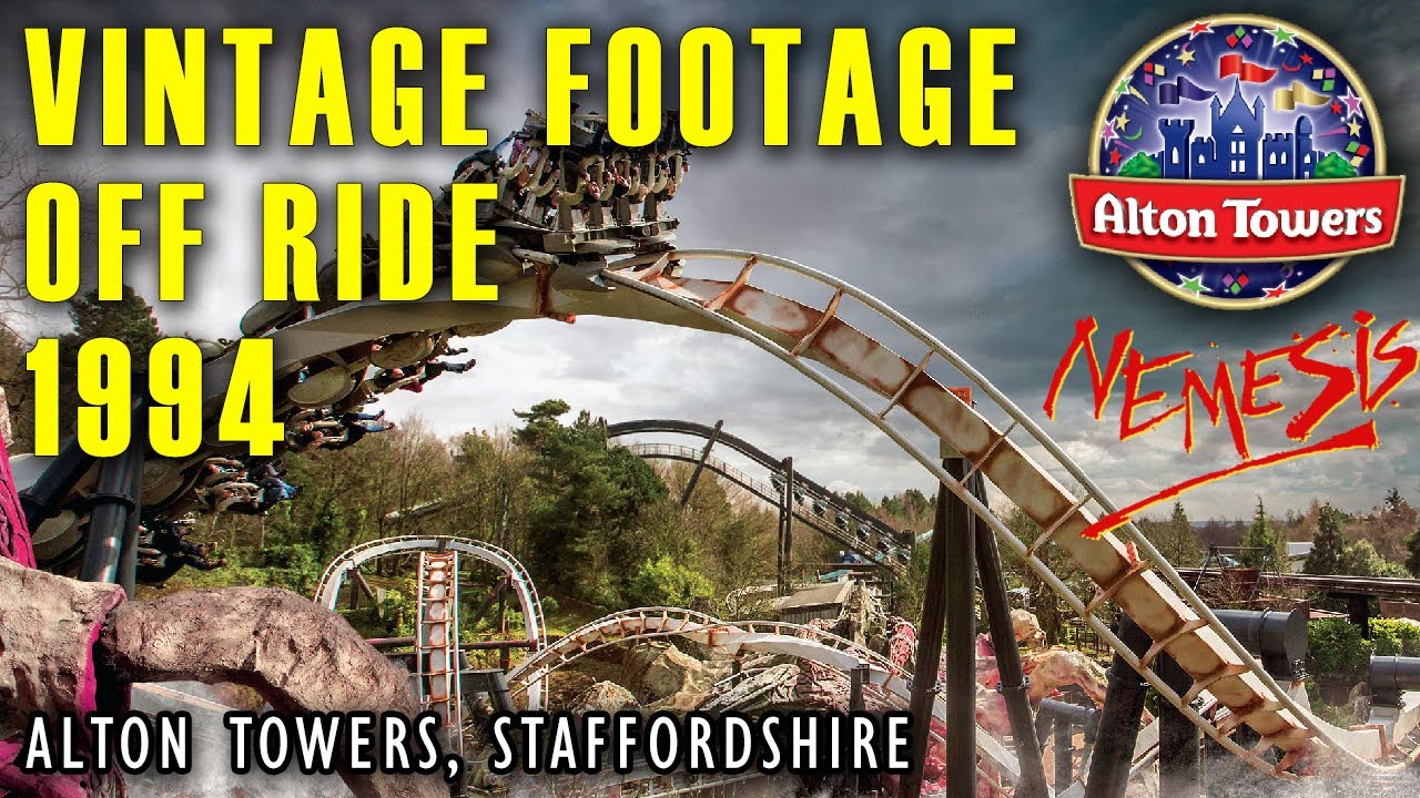 NEMESIS - Vintage Footage - Summer 1994 - Alton Towers Resort