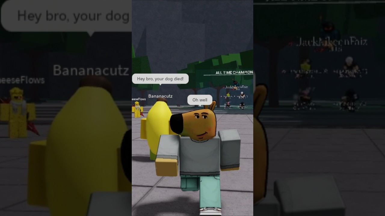Chill guy plays Roblox #tsb #shorts