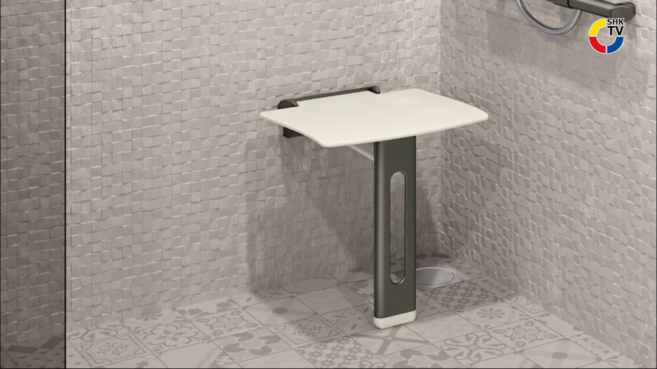 Delabie: Duschklappsitz BE-Line | SHK-TV Produkt im Blickpunkt