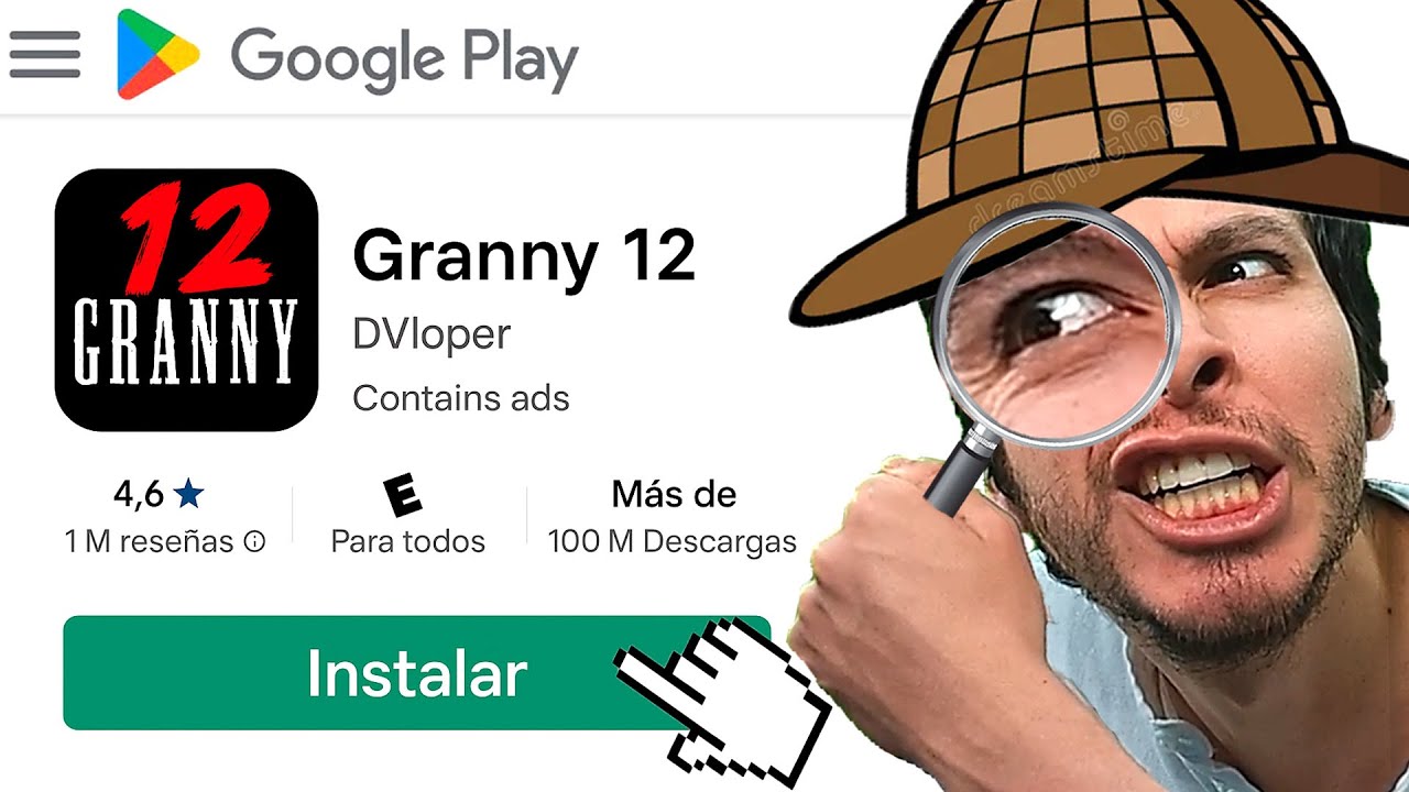 Encontré COPIAS OCULTAS de GRANNY en la PLAYSTORE