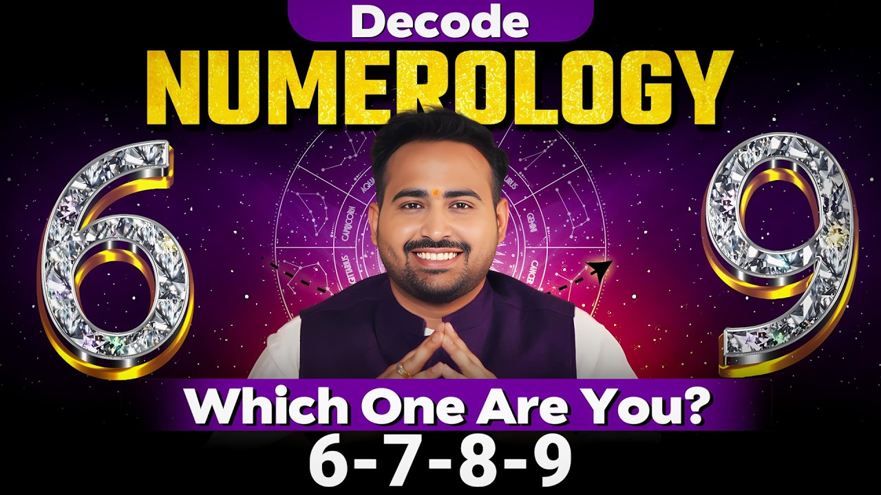 Moolank 6, 7, 8, 9 in Jyotish | Hidden Powers of Your Birth Number!
