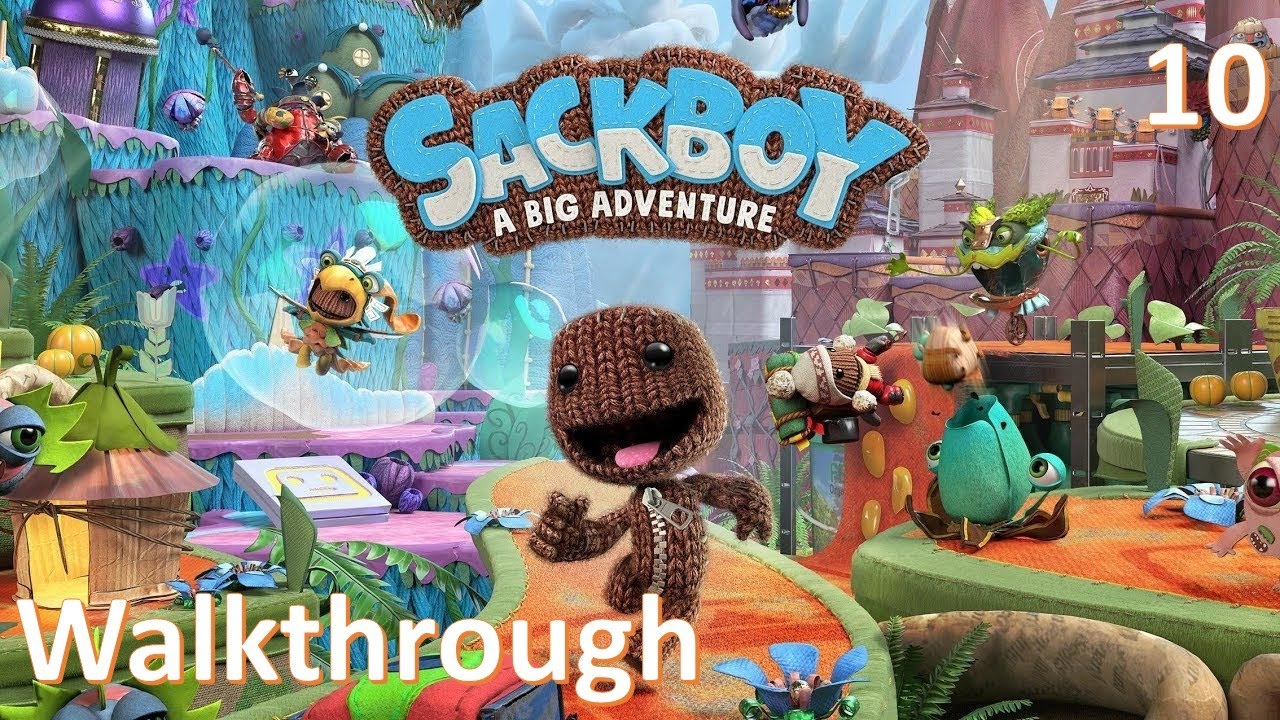 Sackboy: A Big Adventure | Gameplay World-2 Level-1 | Sticking With It | All Dreamer Orbs Gold Score