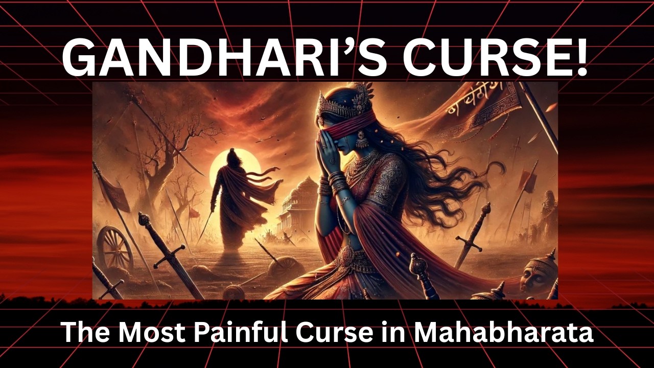 Why Did Gandhari Curse Krishna? | A Powerful Story from the Mahabharata