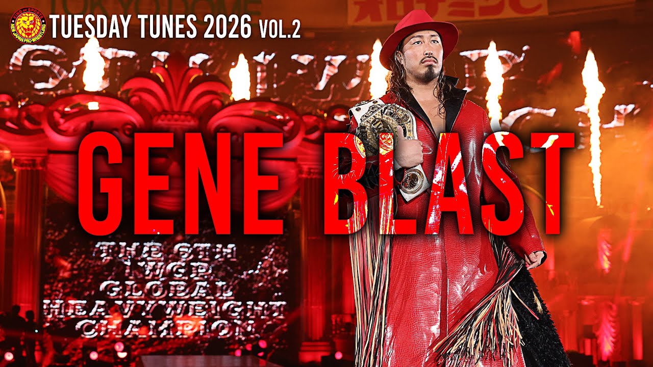 Yota Tsuji's Wrestle Kingdom 20 entrance! / GENE BLAST ~2026.1.4~ (Entrance Video & Theme)