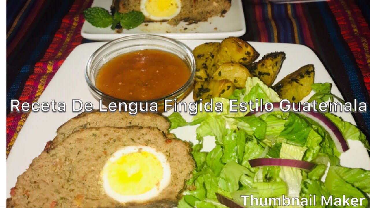 Receta De Lengua Fingida Estilo Guatemala