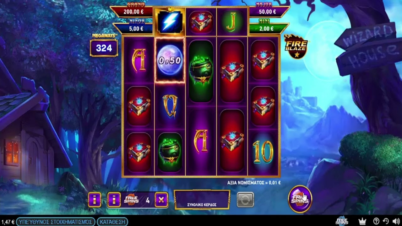 Blue Wizard Megaways Free Spins
