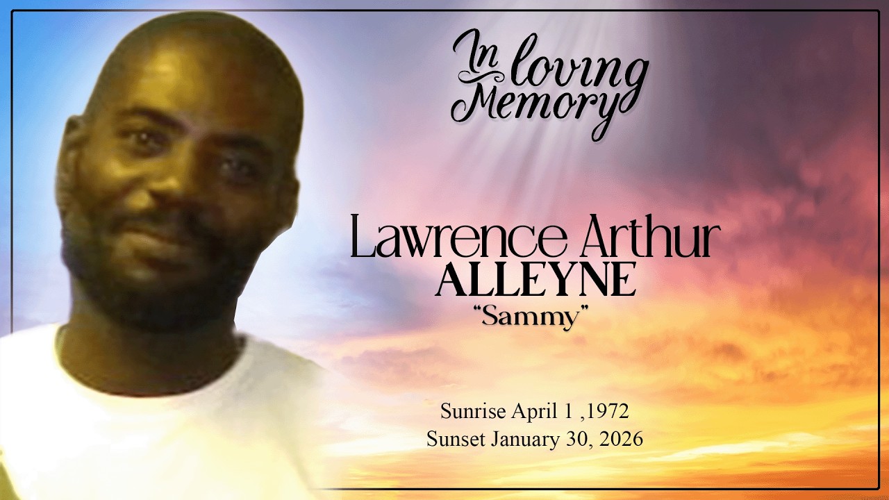Celebrating the Life of Lawrence Arthur Alleyne