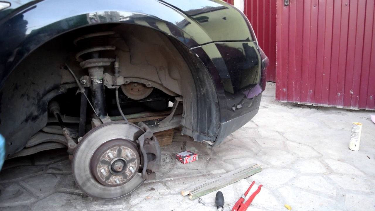 Замена натяжителя и ремня генератора ФОрд Мондео 3 (Ford Mondeo 3)