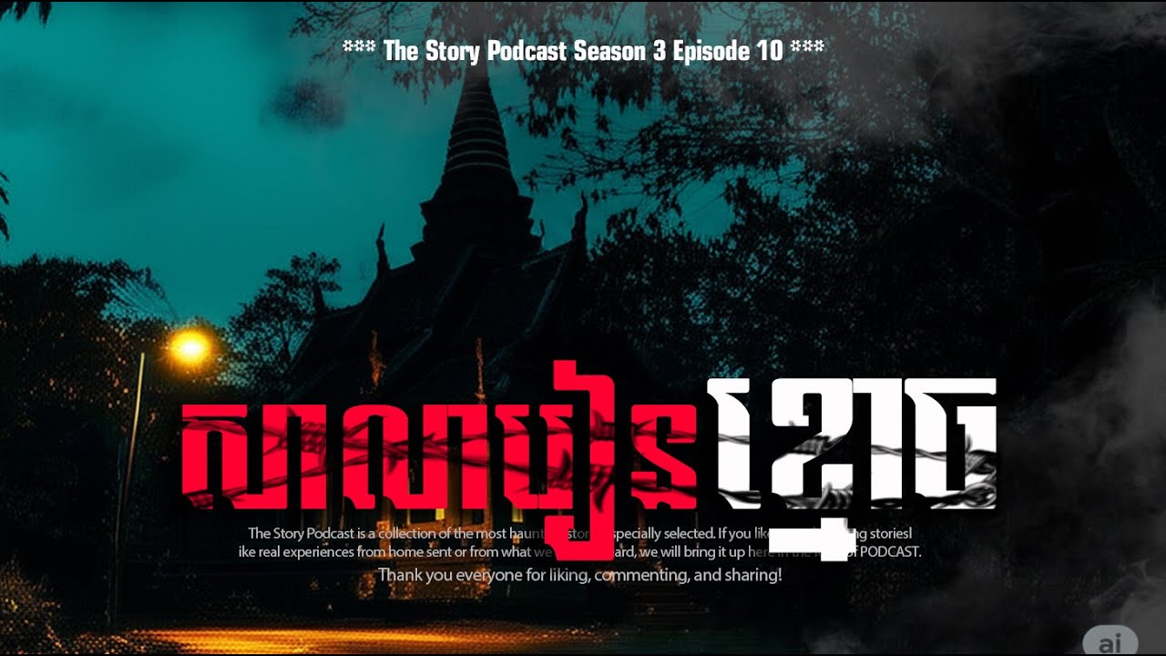 សាលារៀនខ្មោច | THE STORY PODCAST S3 EP 10 | #ស្តាប់រឿងមុនគេង