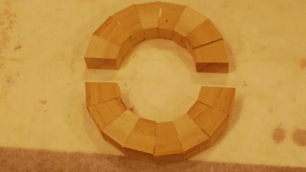The basics half ring glue up