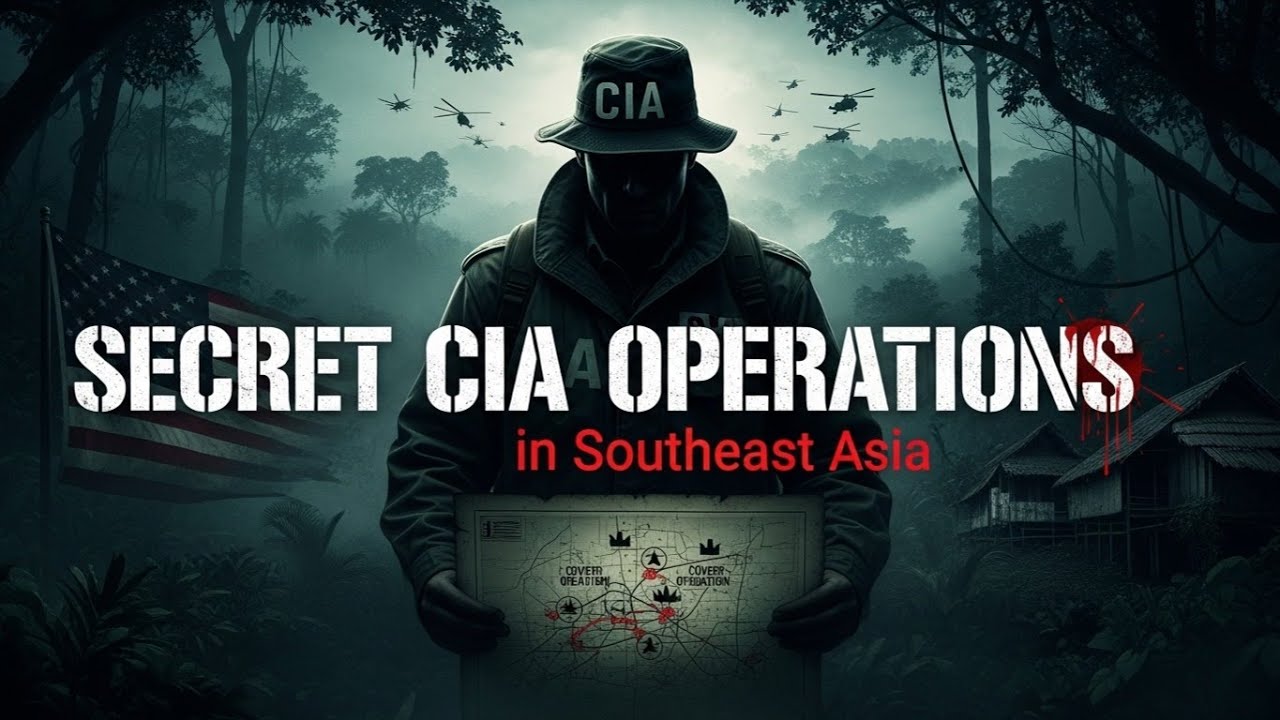 Secret CIA Operations & Covert Missions in Southeast Asia During the Cold War