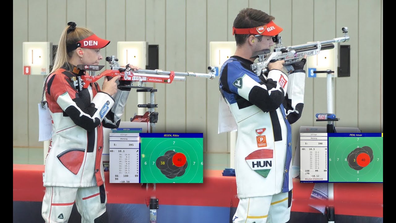 Bundesliga Luftgewehr Rikke IBSEN : Istvan PENI video304